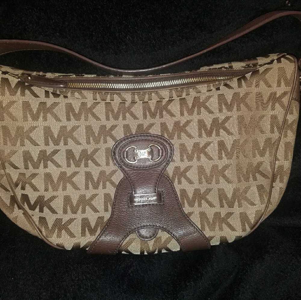 Michael Kors Brown/Beige Purse